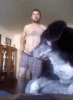 kingassripper-dog-assrip-brap-fart.gif
