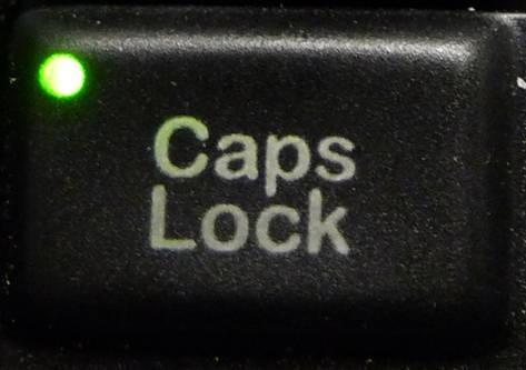 CAPS LOCK